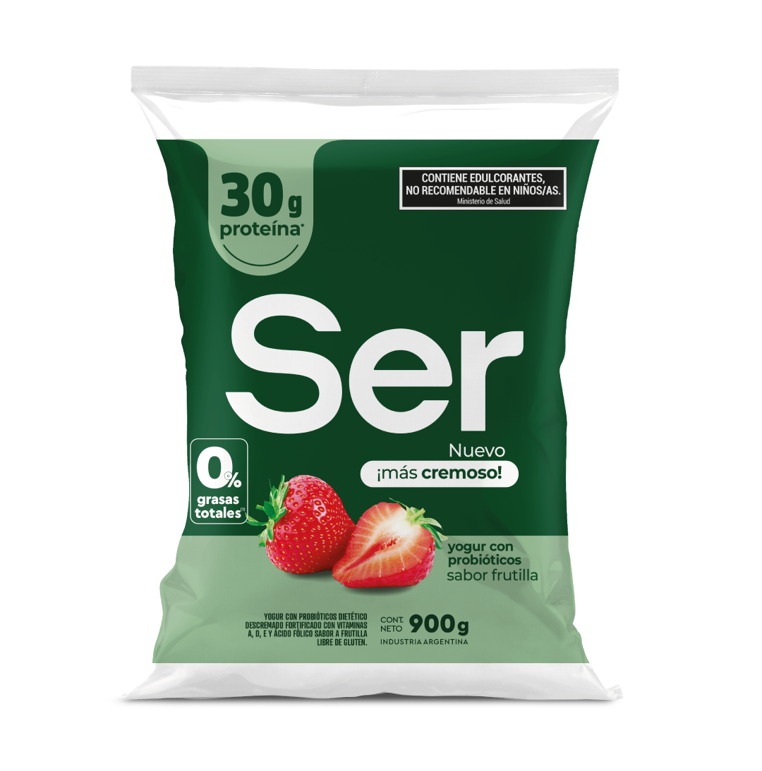 Ser sachet frutilla