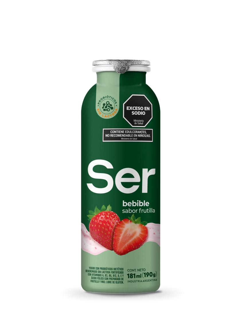 Ser botellita frutilla