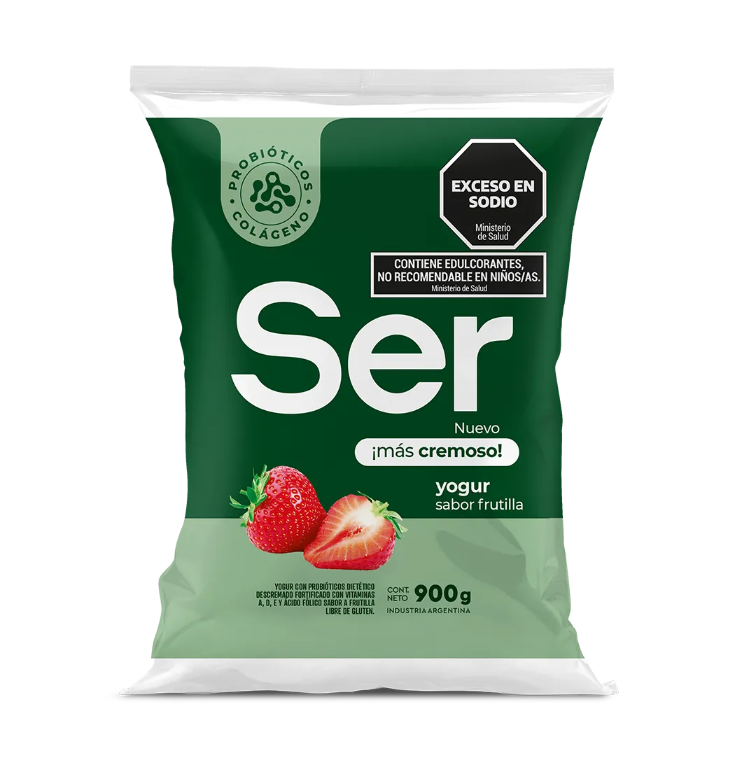 Ser sachet frutilla