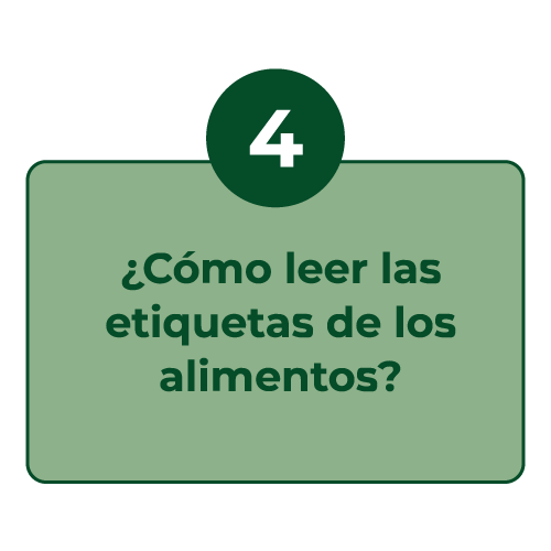 Ser sabes que estas comiendo 4