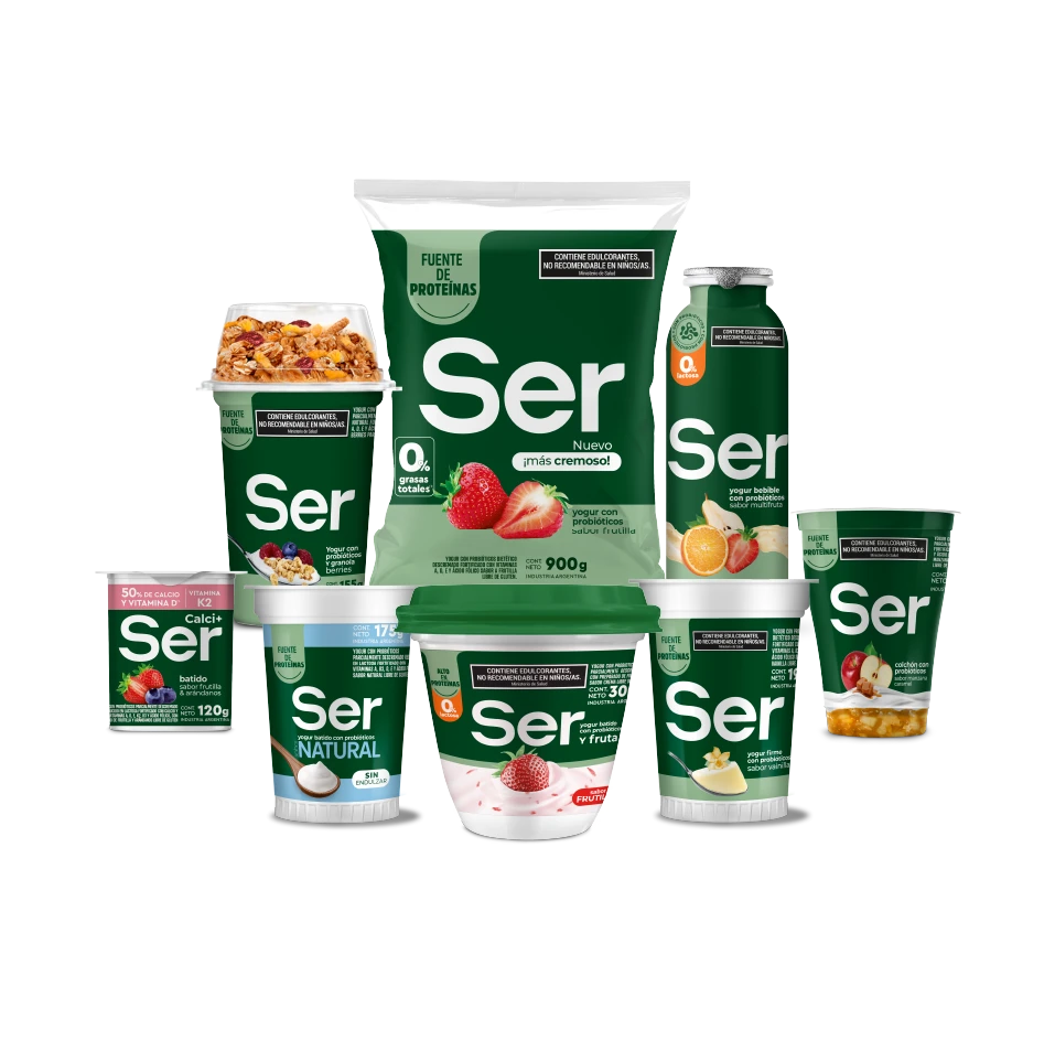 Ser productos Yogures