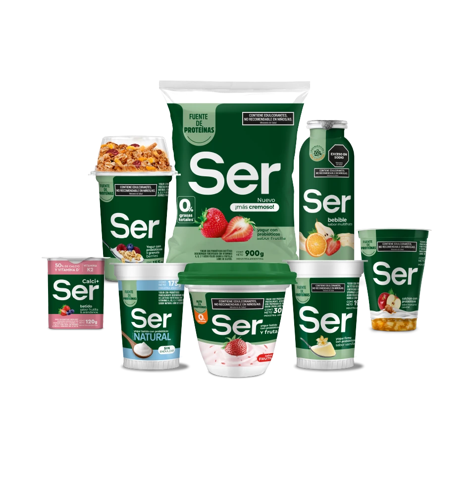 Ser productos Yogures