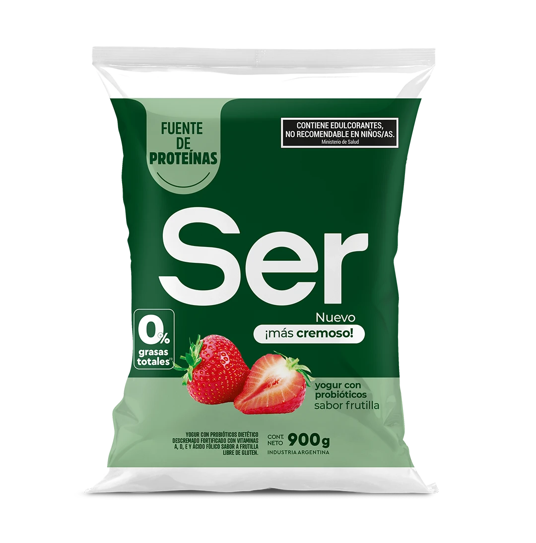 Ser sachet frutilla