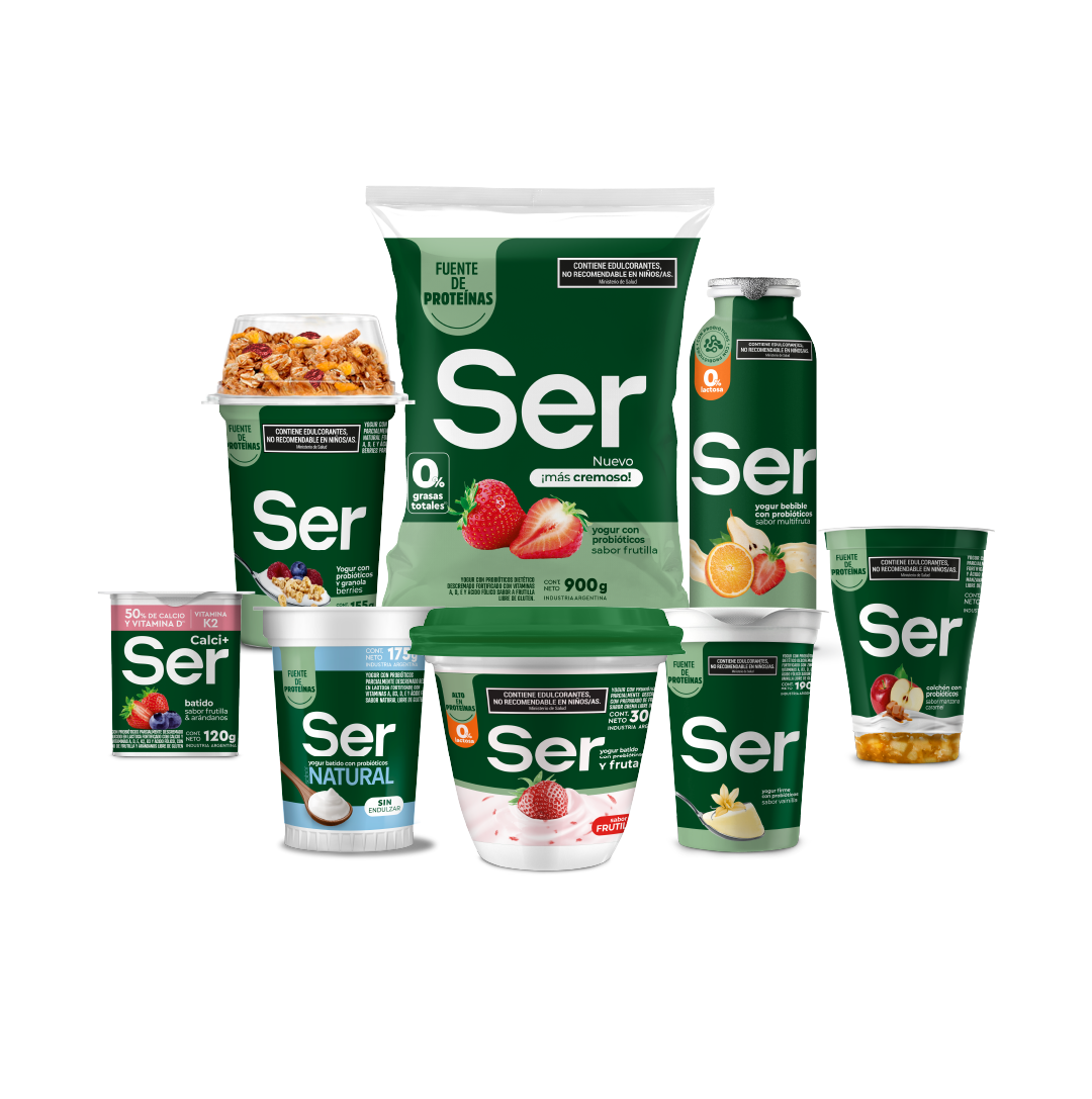 Ser productos Yogures