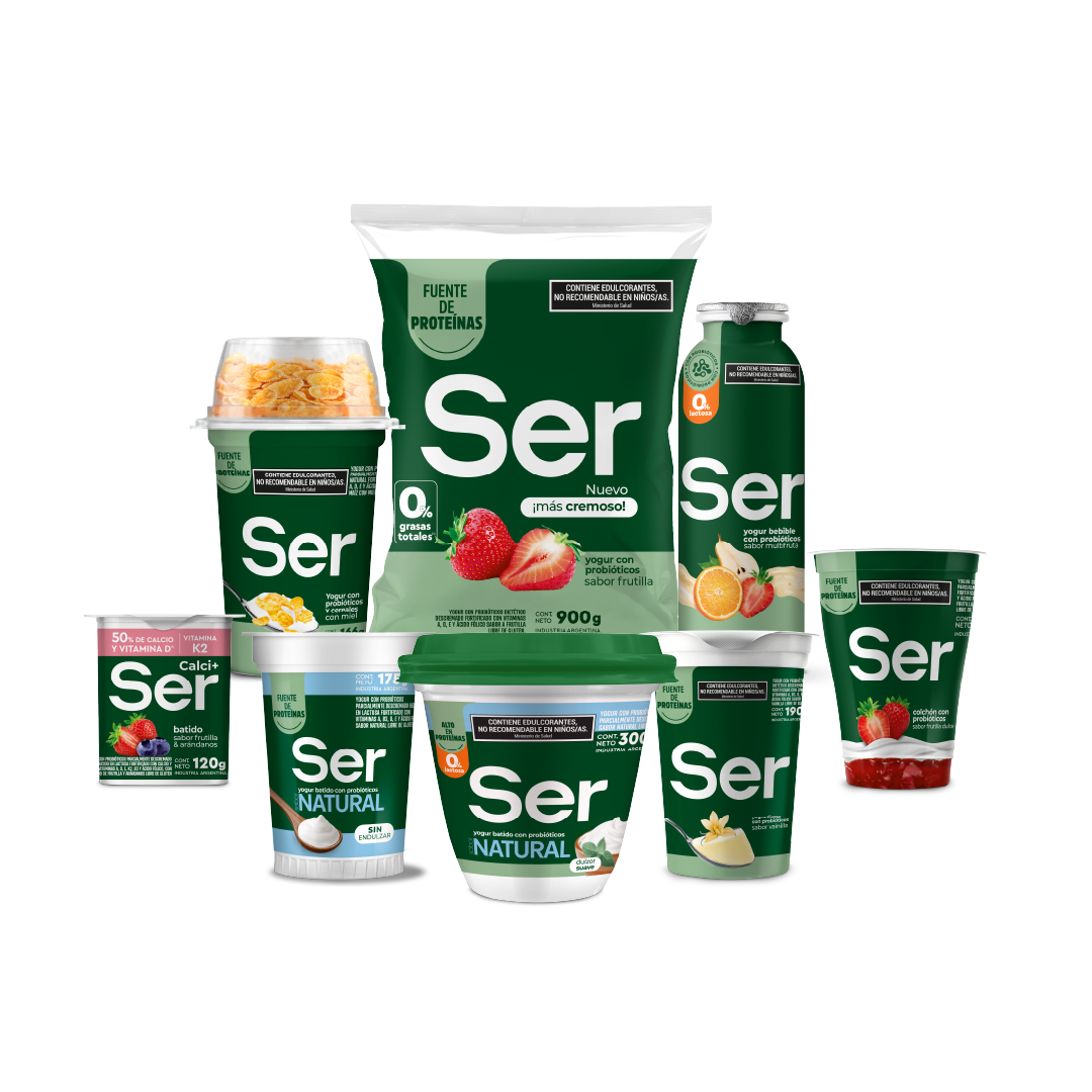 Ser productos Yogures
