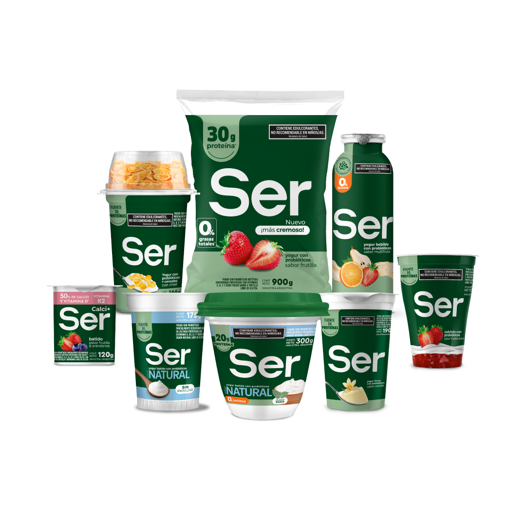 Ser productos Yogures