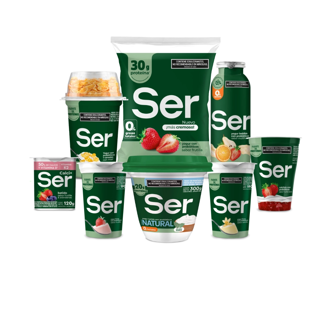 Ser productos Yogures